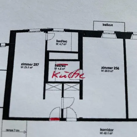 Neptun 3 - Im Zentrum Von Bad Ragaz, Mit Kl. Balkon *