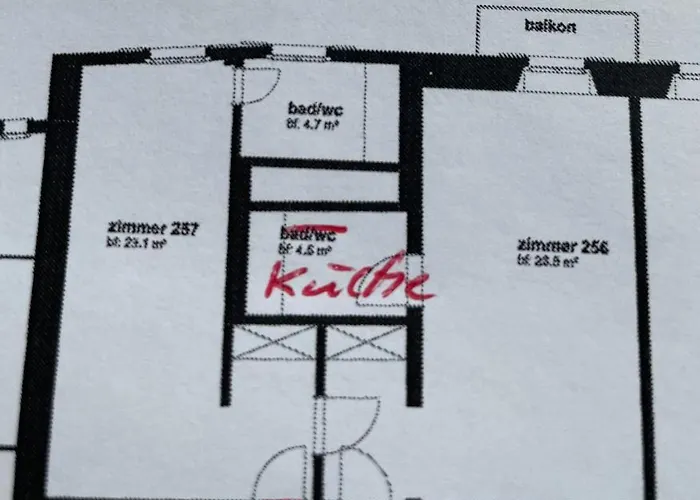 Neptun 3 - Im Zentrum Von Bad Ragaz, Mit Kl. Balkon *